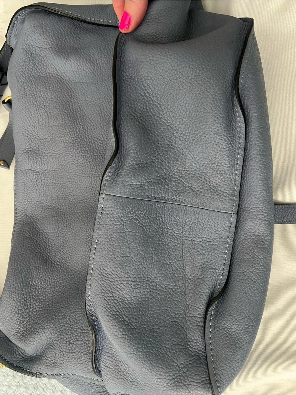 Chloe Marcie Large Hobo in Washed Blue